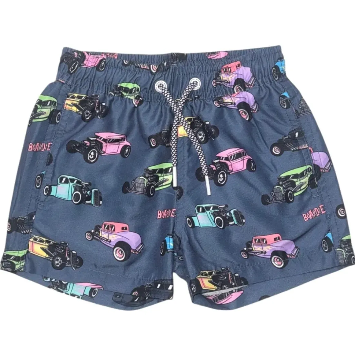 HOT RODS VINTAGE CARS SWIM TRUNKS