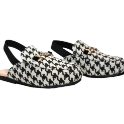 HOUNDSTOOTH SLINGBACK SHOES