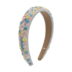 IRIDESCENT FLOWERS HEADBAND