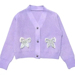 JOELLE BOW CARDIGAN