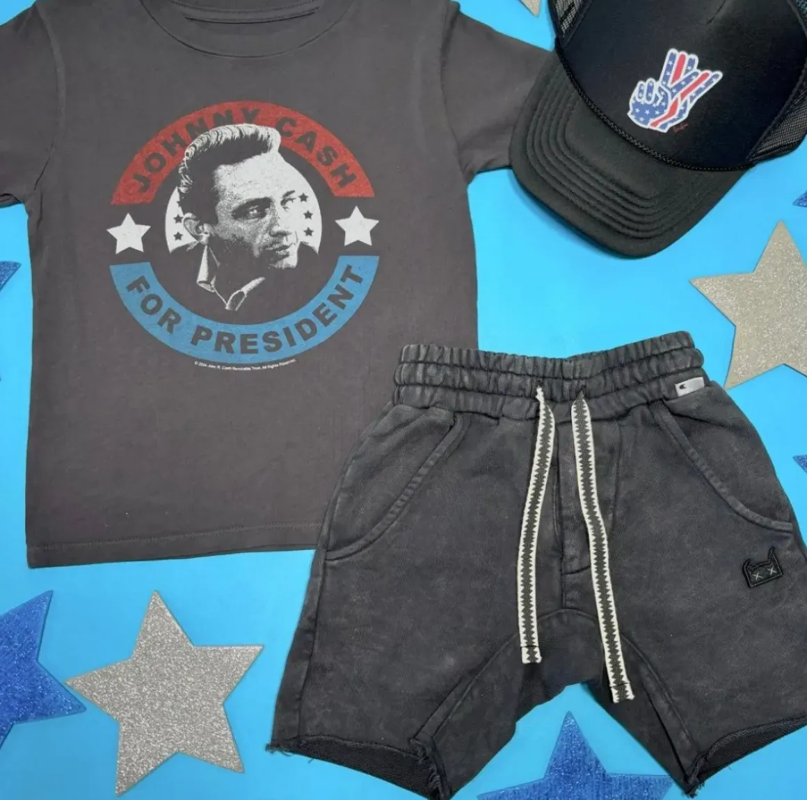 JOHNNY CASH FOR PRESIDENT TSHIRT