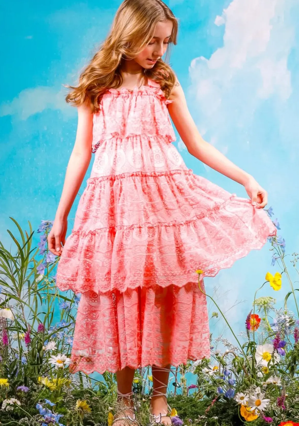 JUNIPER EMBROIDERED MAXI DRESS