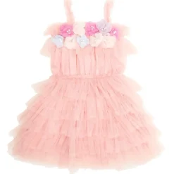 KELLY FLORAL TUTU LAYER DRESS