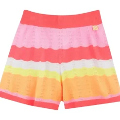 KNIT STRIPE SHORTS