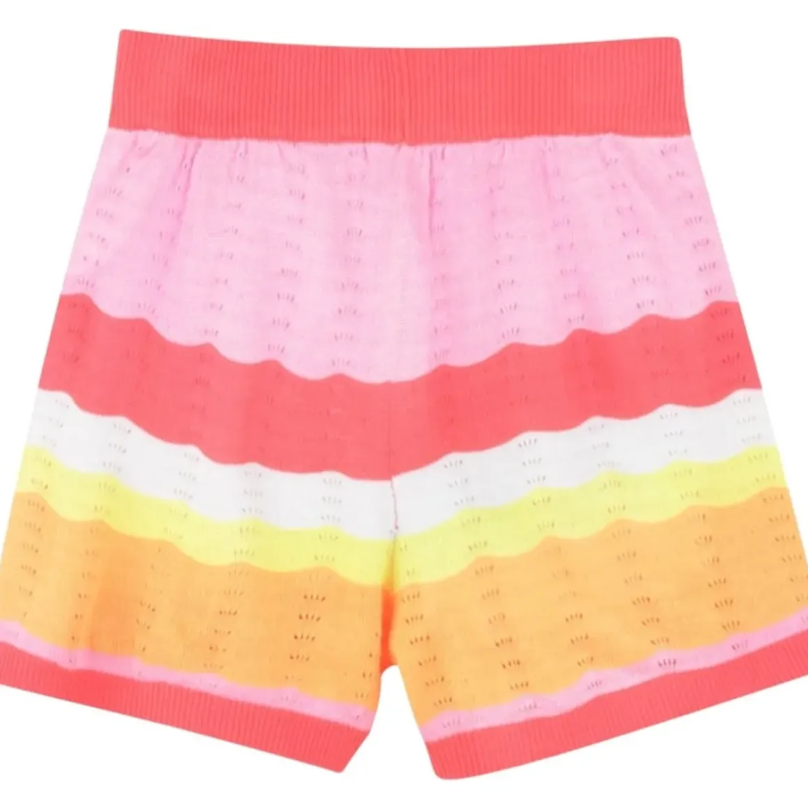 KNIT STRIPE SHORTS