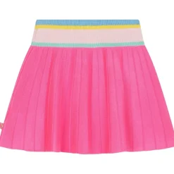 KNITTED STRIPED WAISTBAND SKIRT