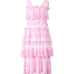 LENA EMBROIDERED MAXI DRESS