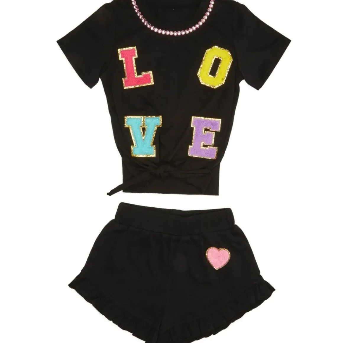 LEXIE LOVE TOP AND SHORTS SET