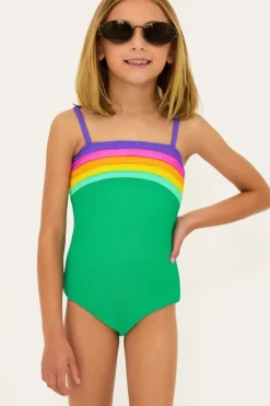 LIL JESSICA TECHNICOLOR ONE PIECE SWIMSUIT