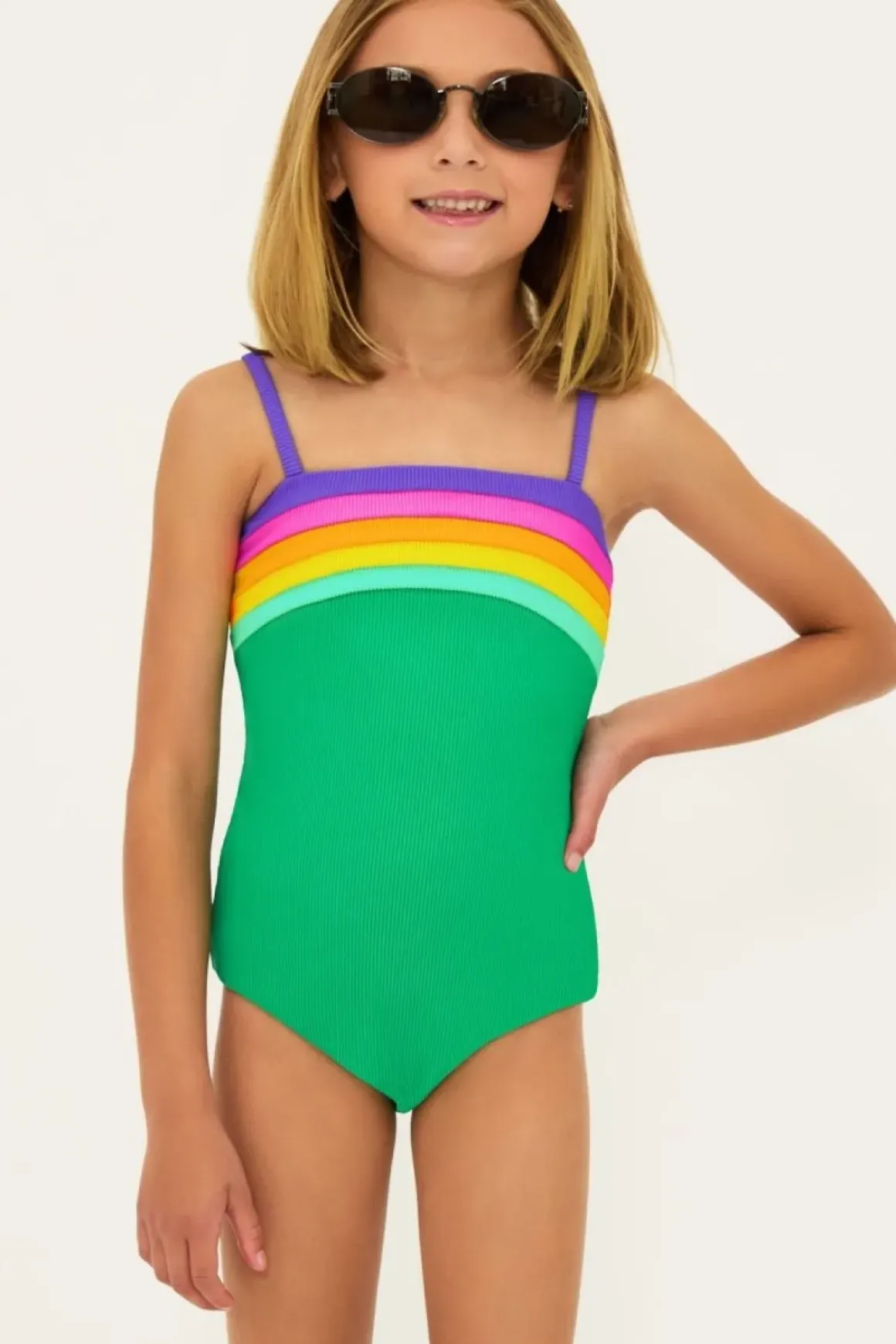 LIL JESSICA TECHNICOLOR ONE PIECE SWIMSUIT