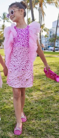 LIMITED EDITION BEJEWELED DRESS