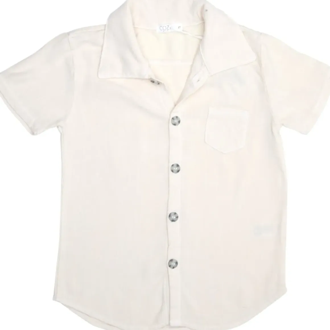 LINEN BUTTON DOWN TOP