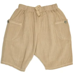 LINEN CARGO SHORTS
