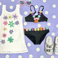 LITTLE DIANA CROCHET DRESS