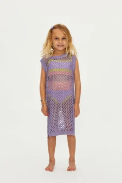 LITTLE HOLLY CROCHET DRESS