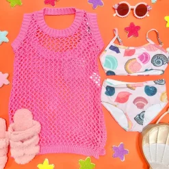 LITTLE HOLLY CROCHET DRESS
