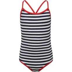 LITTLE JULIA STRIPE ONE PIECE SWIMSUIT