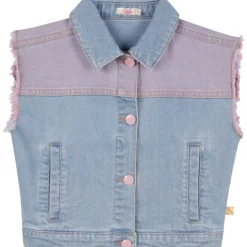 LOVE COLORED DENIM VEST