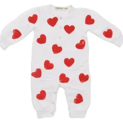 LOVE HEARTS CLUTCH ROMPER