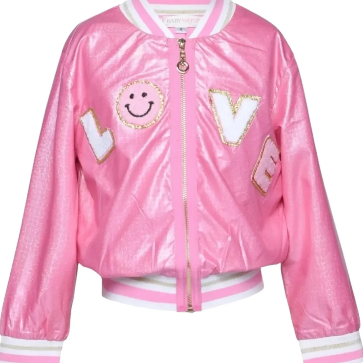 LOVE PATCHES LIGHTWEIGHT BOMBER JACKET