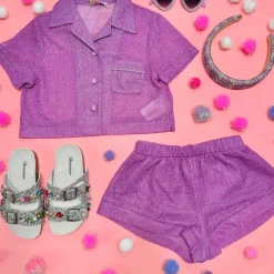 LUMIERE BOWLING BUTTON DOWN TOP