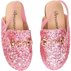 MADISON GLITTER SLINGBACK SHOES