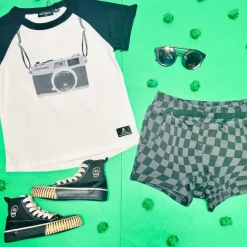 MADNESS CHECKERED SHORTS