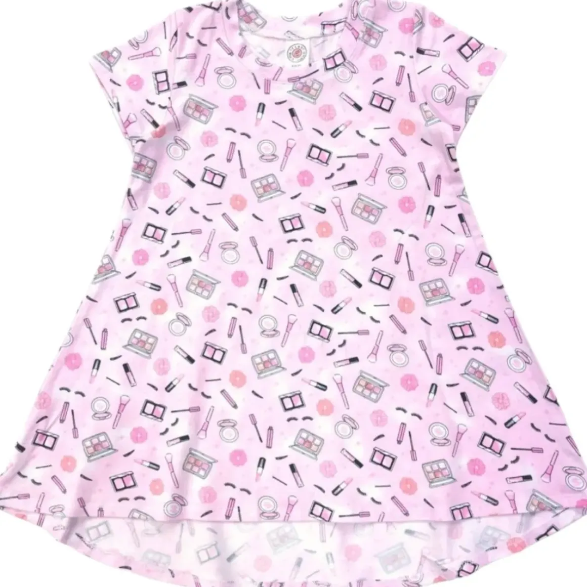 MAKEUP SHORT SLEEVE DRESS