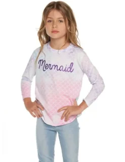 MERMAID SCALES LONG SLEEVE TSHIRT