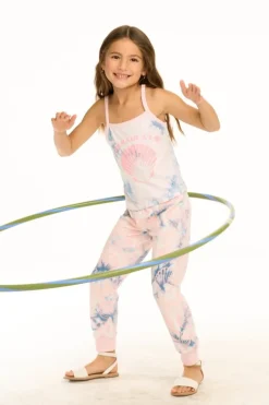 MERMAID SEASHELL TIE DYE LIGHTWEIGHT SWEATPANTS