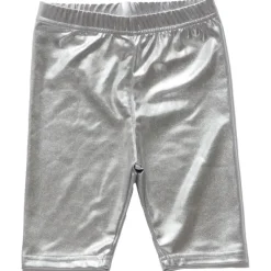 METALLIC BIKER SHORTS