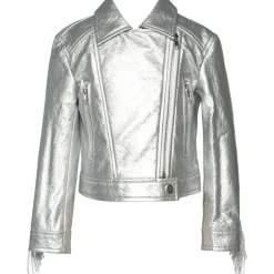 METALLIC FRINGE SEQUIN JACKET