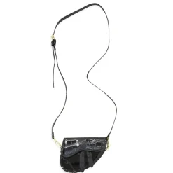 METALLIC MINI SADDLE BAG