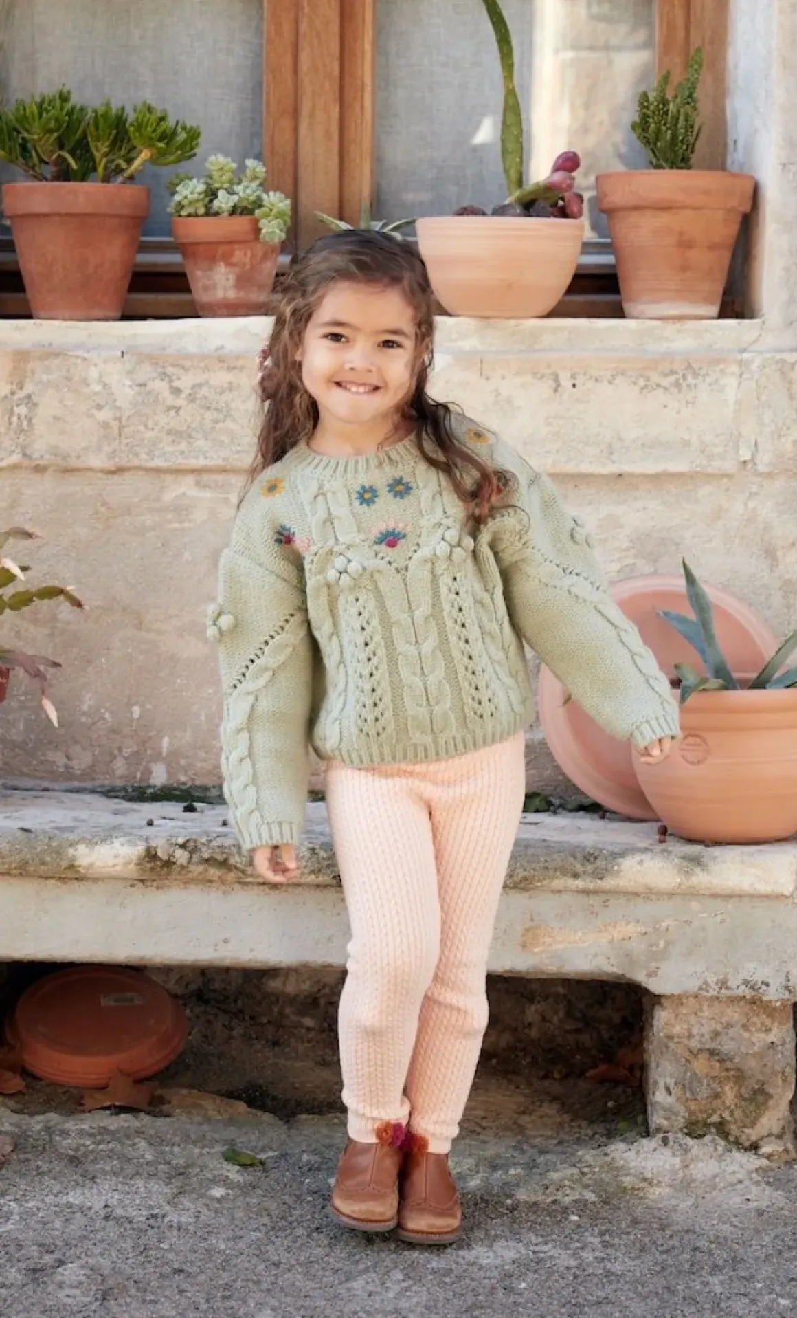 MOLDAVIA KNITTED LEGGINGS