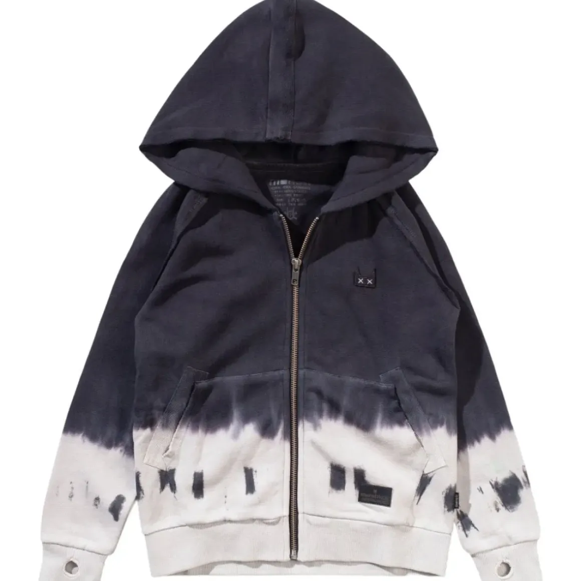 MUDTRAP DIP DYE ZIP UP HOODIE
