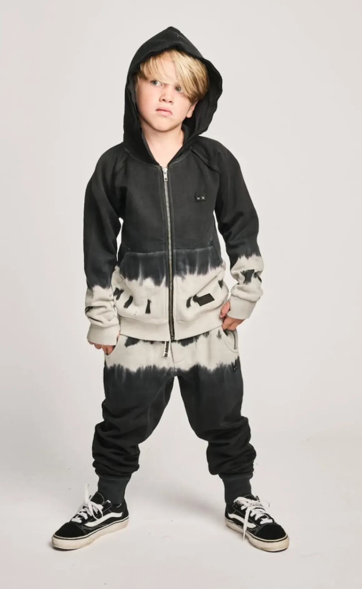 MUDTRAP DIP DYE ZIP UP HOODIE