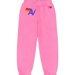 NEON AV LOGO SWEATPANTS