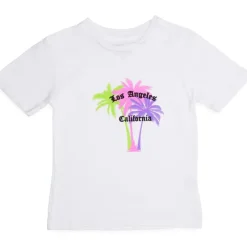 NEON LOS ANGELES PALM TREES TSHIRT