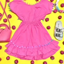 NISSI POM POM DRESS