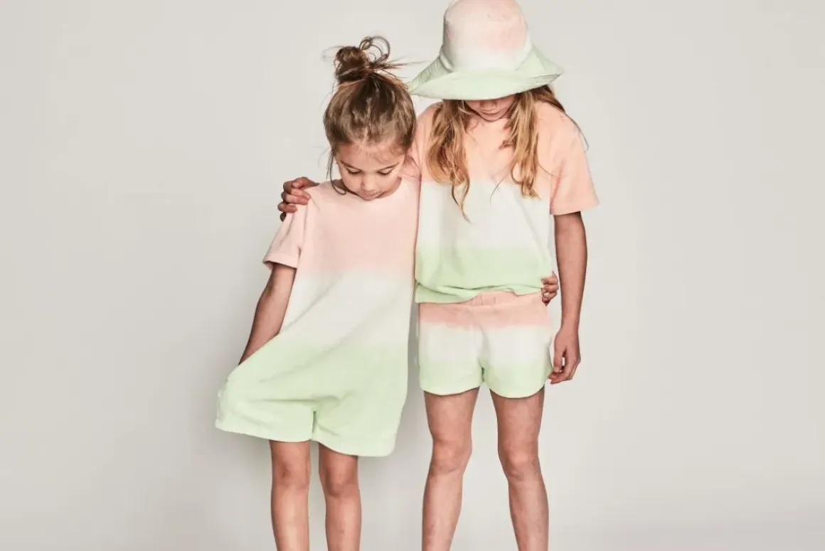 NORA OMBRÉ TERRY ROMPER