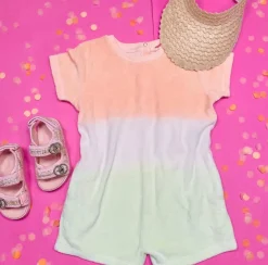 NORA OMBRÉ TERRY ROMPER