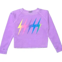 OMBRÉ BOLTS SWEATSHIRT