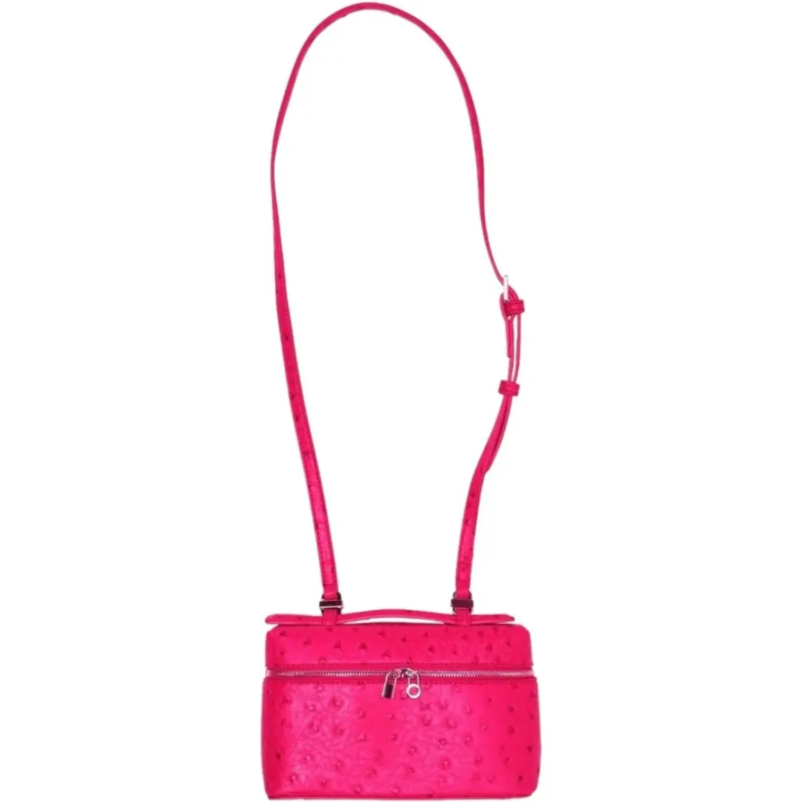 OSTRICH FAUX POCKET BAG