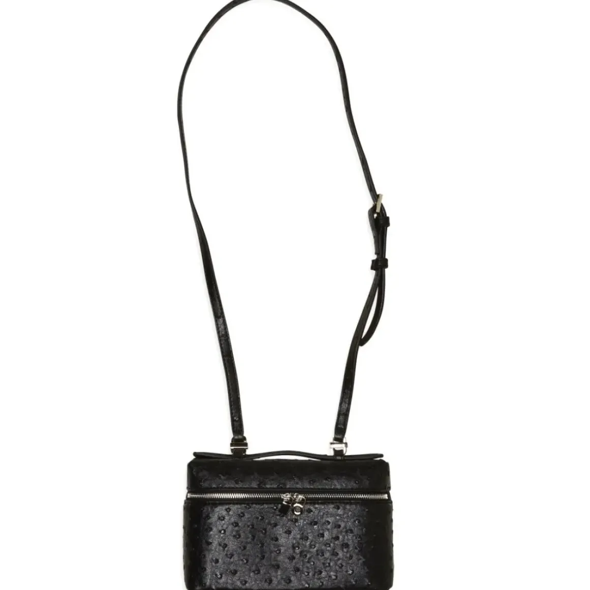OSTRICH FAUX POCKET BAG