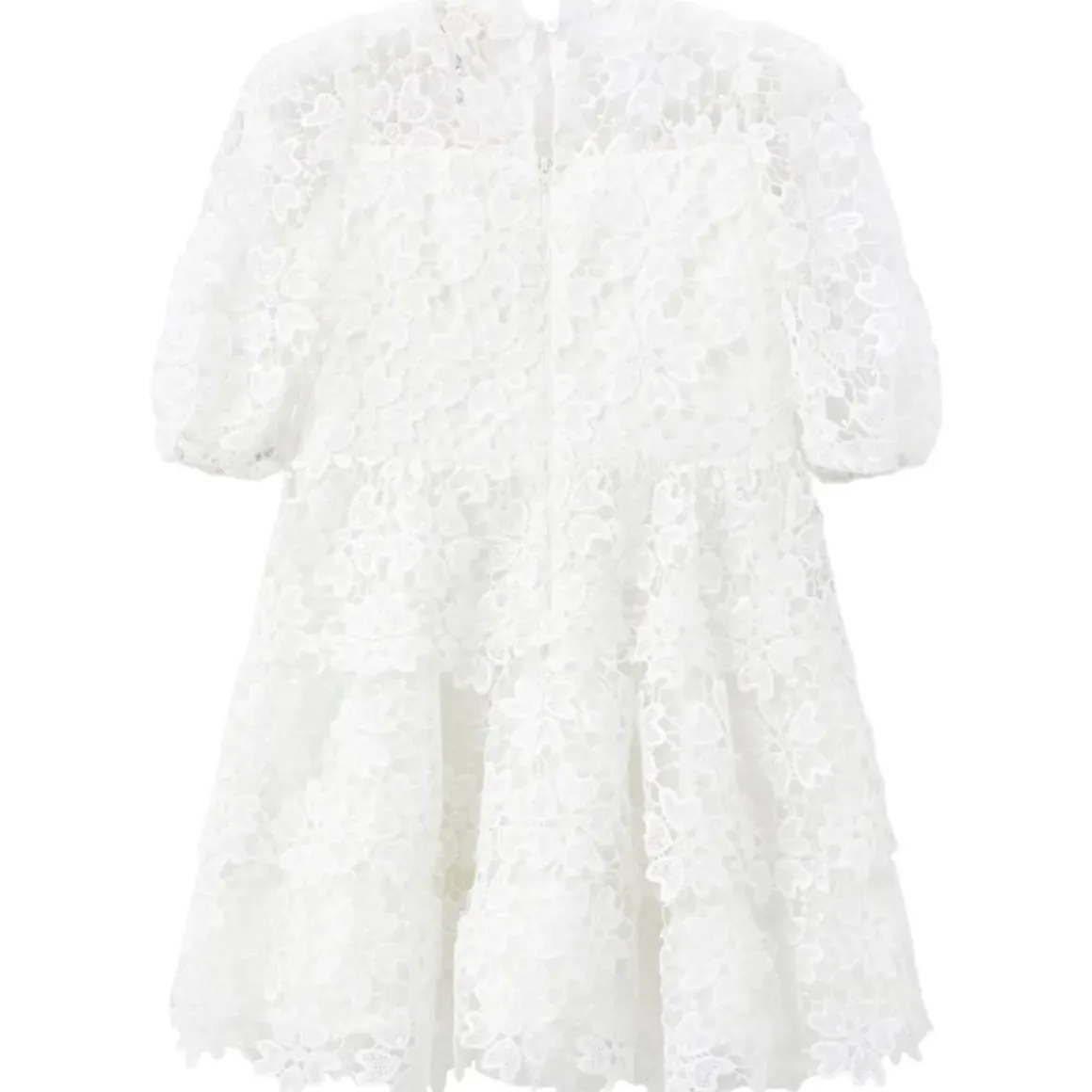 OTILLIE LACE APPLIQUE DRESS