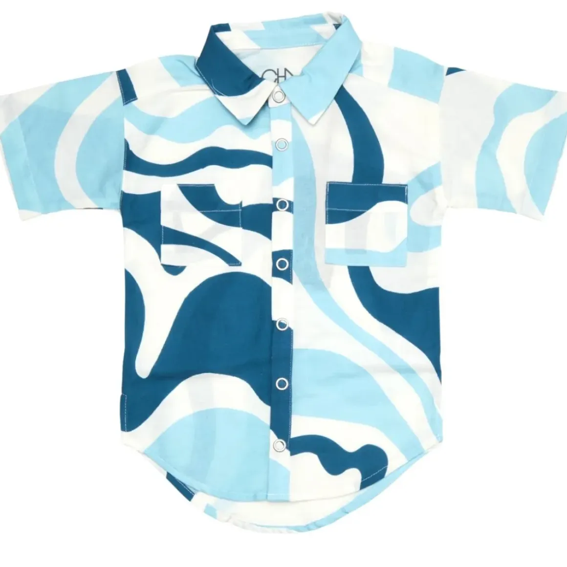 OXFORD SWIRL BUTTON DOWN