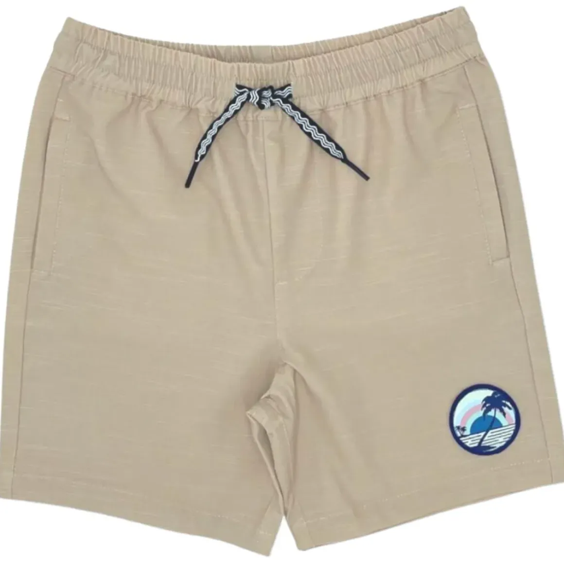 PALM TREE PATCH SEAFARER HYBRID SHORTS