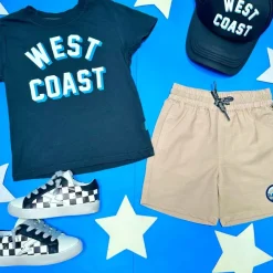 PALM TREE PATCH SEAFARER HYBRID SHORTS