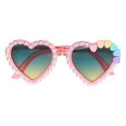 PASTEL HEARTS & PEARLS SUNGLASSES
