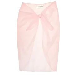 PASTEL SHEER SARONG WRAP COVER UP